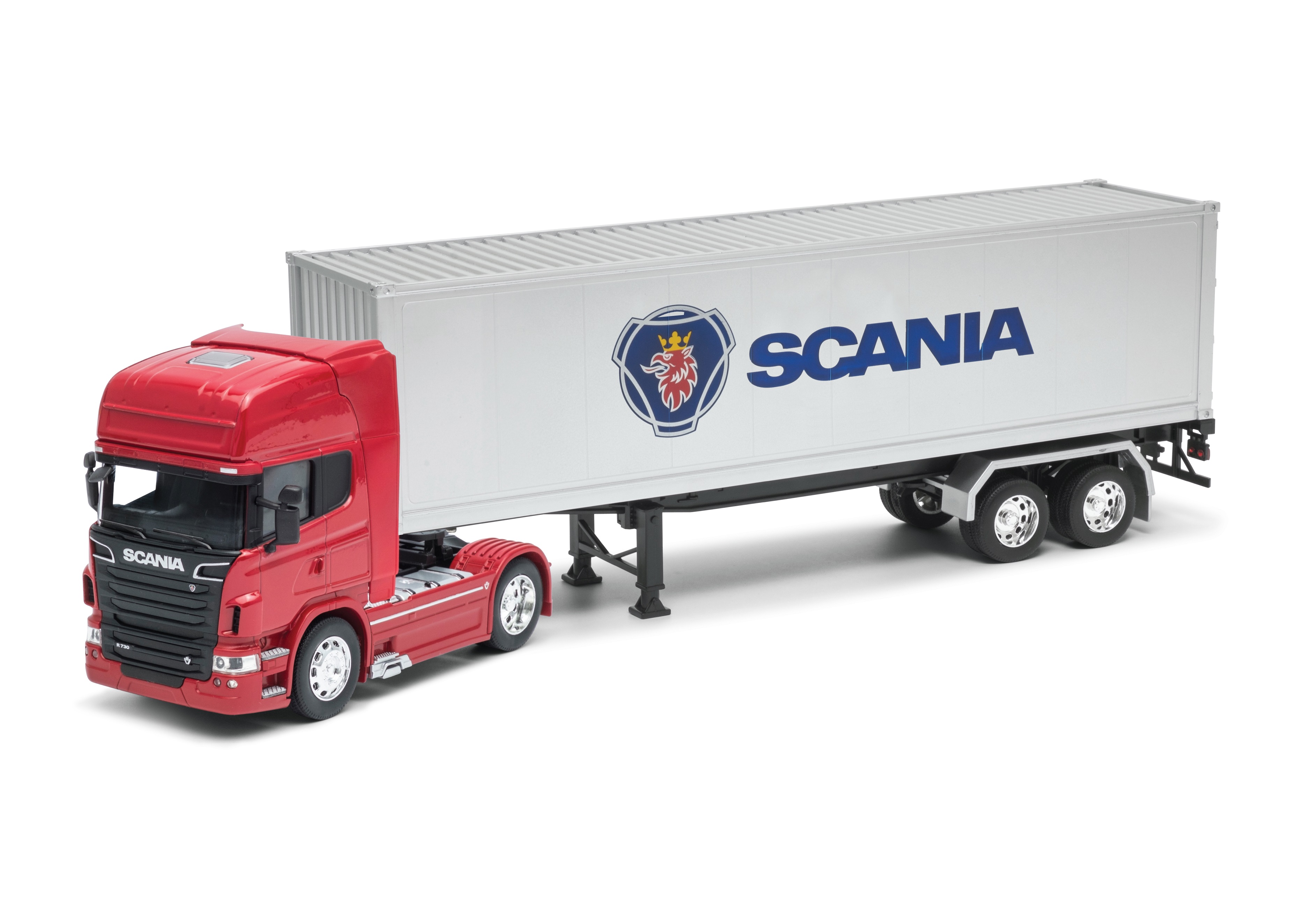 CAMION 1/32° WELLY SCANIA V8 R730