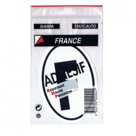 DISQUE ADHESIF F FRANCE VERTICAL