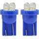 AMPOULES 4 LEDS 24V T10 BLEU (*2)