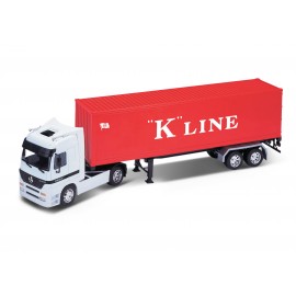 CAMION 1/32 WELLY MERCEDES BENZ ATROS K LINE