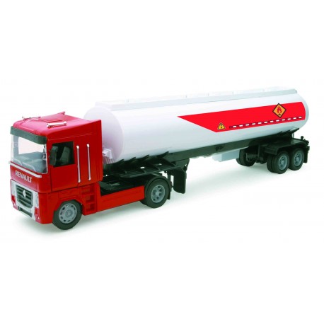 CAMION 1/32 RENAULT MAGNUM NEW CALANDRE EURO PETROLEUM TR