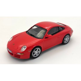 PORSCHE 911 CARRERA S ROUGE CARARAMA 1/43