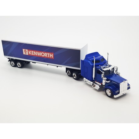 CAMION 1/43ème KW900 NEW CONTAINER BLEU