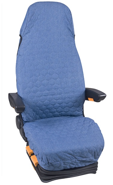Housse universelle pour si&egrave;ge de camion en coton jean's