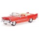 VOITURE AMERICAINE CADILLAC ELDORADO 1955 ROUGE 1/43°