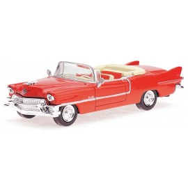 VOITURE AMERICAINE CADILLAC ELDORADO 1955 ROUGE 1/43°