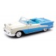 VOITURE AMERICAINE OLDSMOBILE SUPER 88 BLEUE ET BLANCHE 1/43°