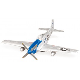 MAQUETTE AVION DE CHASSE SECONDE GUERRE MONDIALE P-51(ECHELLE 1/48°)