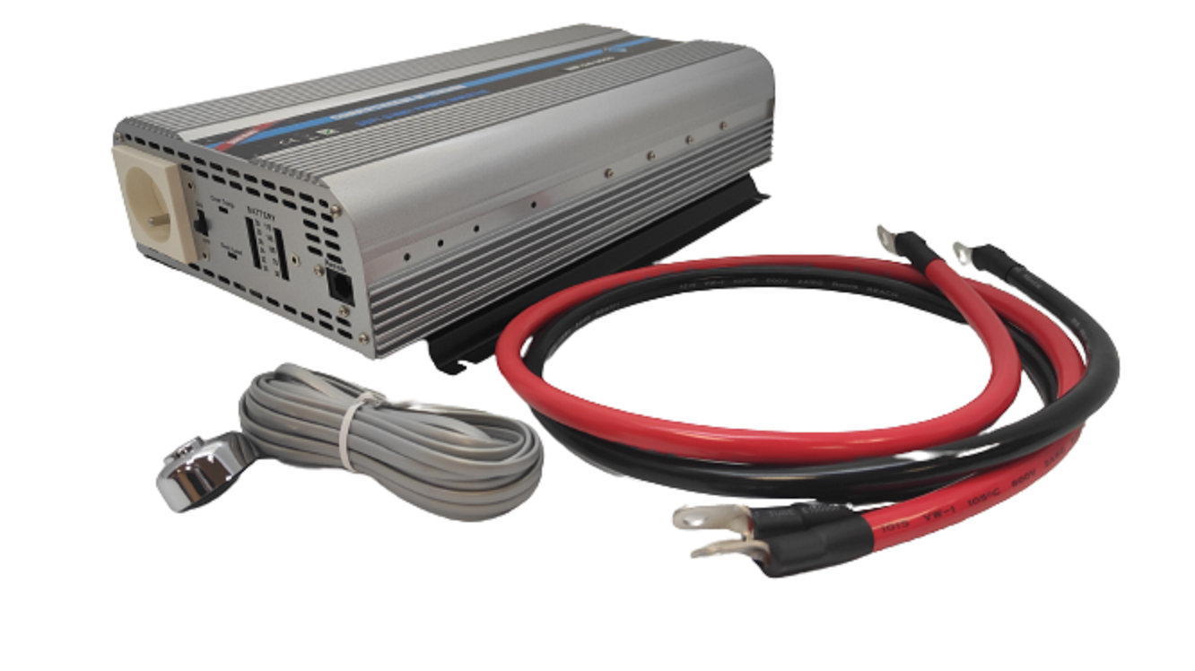 Convertisseur de tension 12V / 220V 3000W avec t&eacute;l&eacute;commande