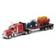 CAMION 1/32 KENWORTH W900 AVEC TRACTEUR REMORQUE ET FOIN