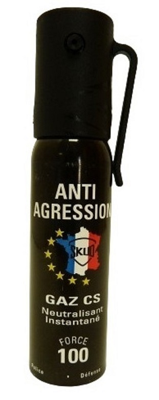 Bombe anti agression grand modèle 75ML