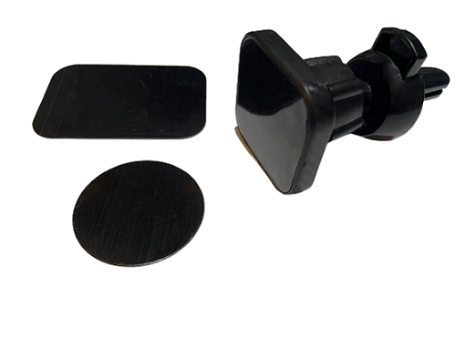 Porte t&eacute;l&eacute;phone magn&eacute;tique orientable 360&deg; fixation grille d'a&eacute;ration