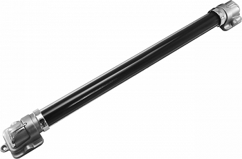 D&eacute;co luminaire noire 12V 25 cms