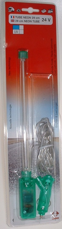 Tube n&eacute;on vert 24V