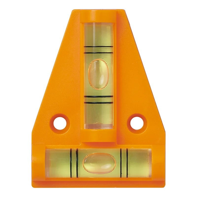 Croisillon niveau a bulle en forme de pyramide