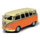 VOITURE VINTAGE VW SAMBA ORANGE 1/43°