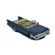 VOITURE AMERICAINE CADILLAC SERIES 62 1959 BLEU CIEL 1/43°