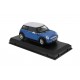 VOITURE MINI COOPER BLEUE METAL 1/24°