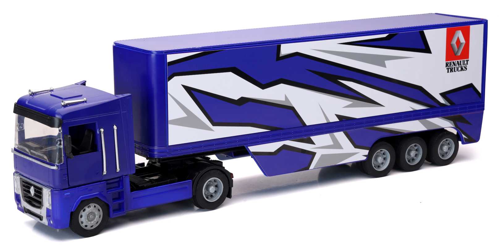 Camion 1/32&egrave;me RENAULT MAGNUM avec remorque 