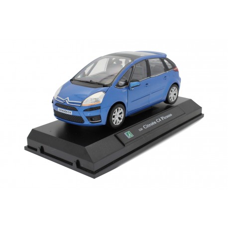 VOITURE CITROEN C4 PICASSO BLEUE METAL 1/24°