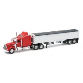 CAMION 1/32  KENWORTH W900 REMORQUE GRAIN